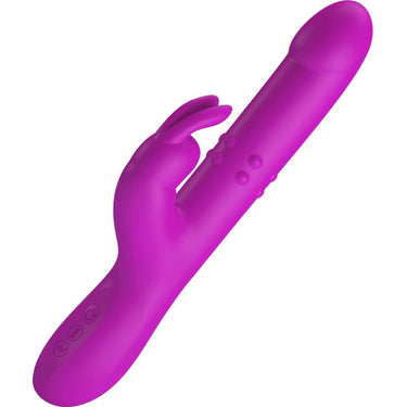 Vibratore Rabbit Pretty Love con Rotazione e Vibrazioni Personalizzabili